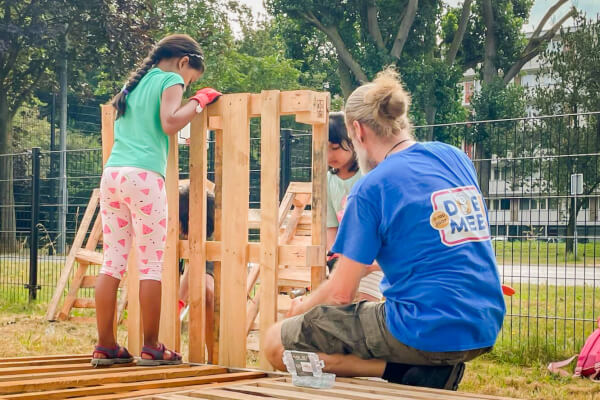 Huttenbouw Doe mee weken