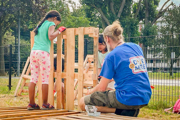 Huttenbouw Doe mee weken
