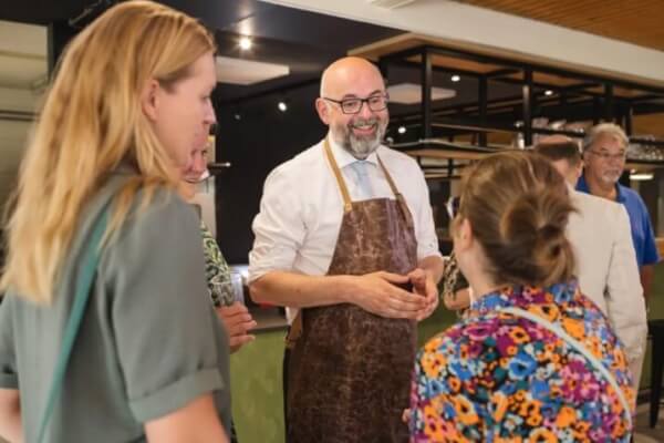 burgemeester in gesprek