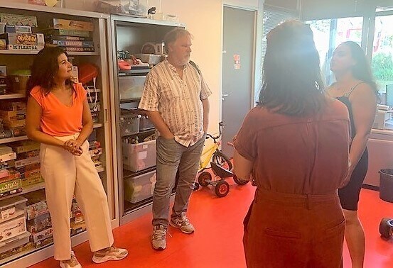 gesprek Hans Spekman en Nicole Batenburg met de Waterlelie