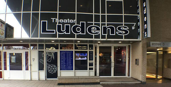 Voorzijde gebouw Theater Ludens