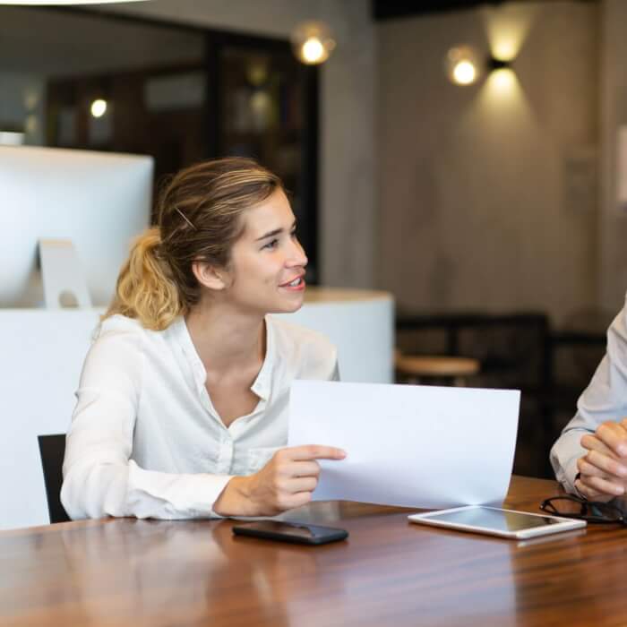 In gesprek over werk s