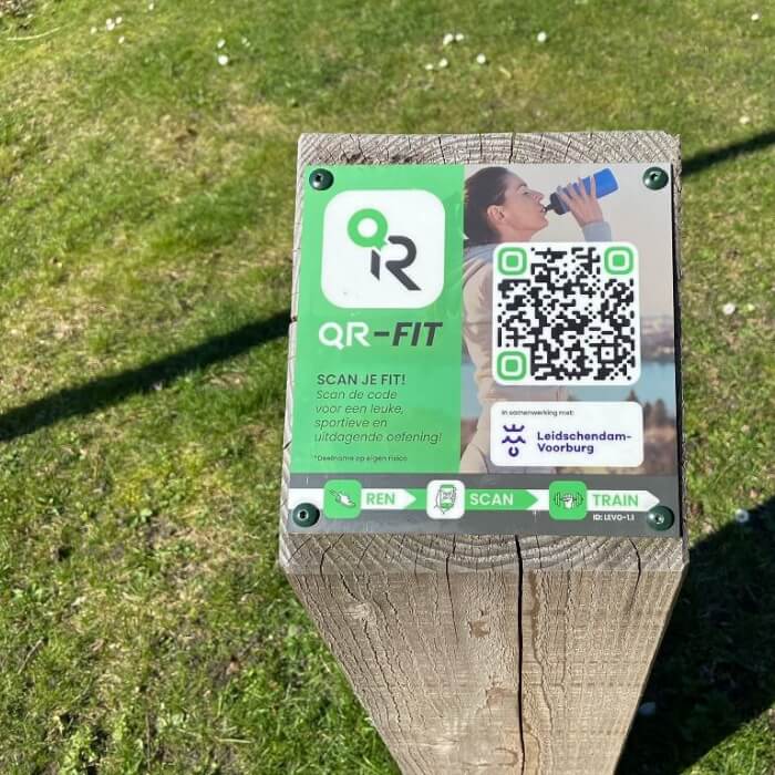 QR fit paal 4