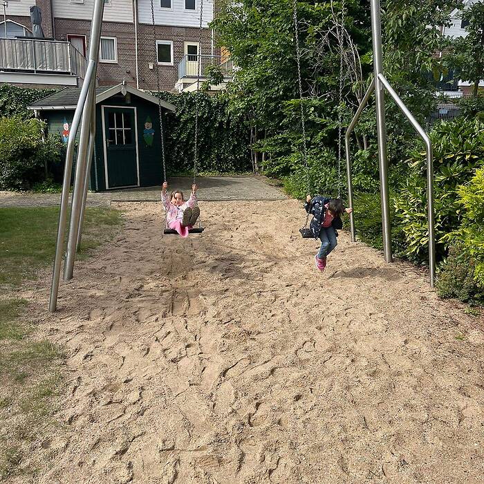 Spelen speeltuin