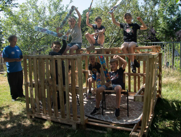 Huttenbouwen Doe Mee! weken