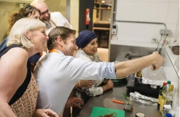 selfie in de keuken met wethouder Jeffrey Keus